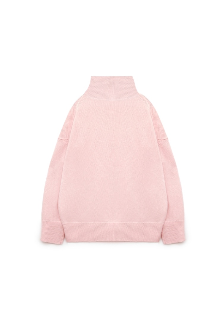 Свитер из кашемира с высоким воротом "Лёгкий Румянец"