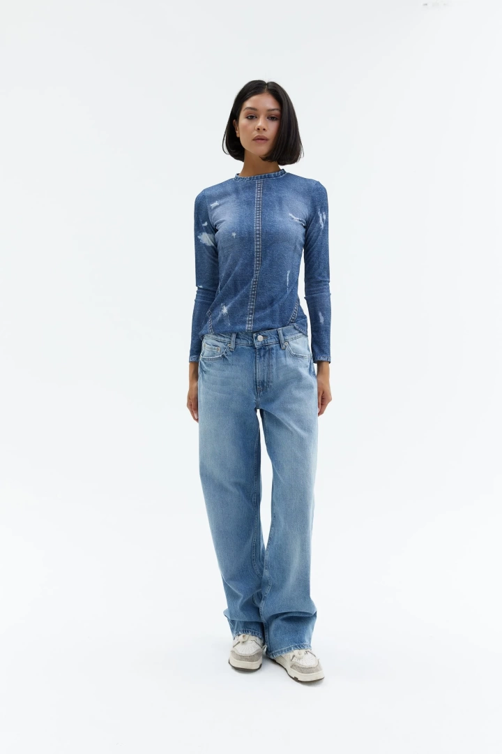 Лонгслив Denim