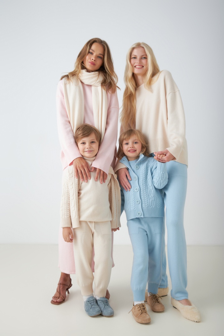 Кардиган из кашемира детский "Взбитые Сливки" Кардиган из кашемира детский "Взбитые Сливки"