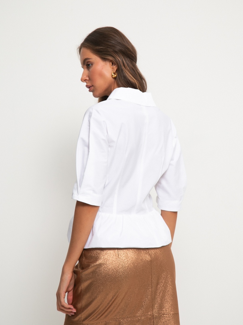 Блуза с баской