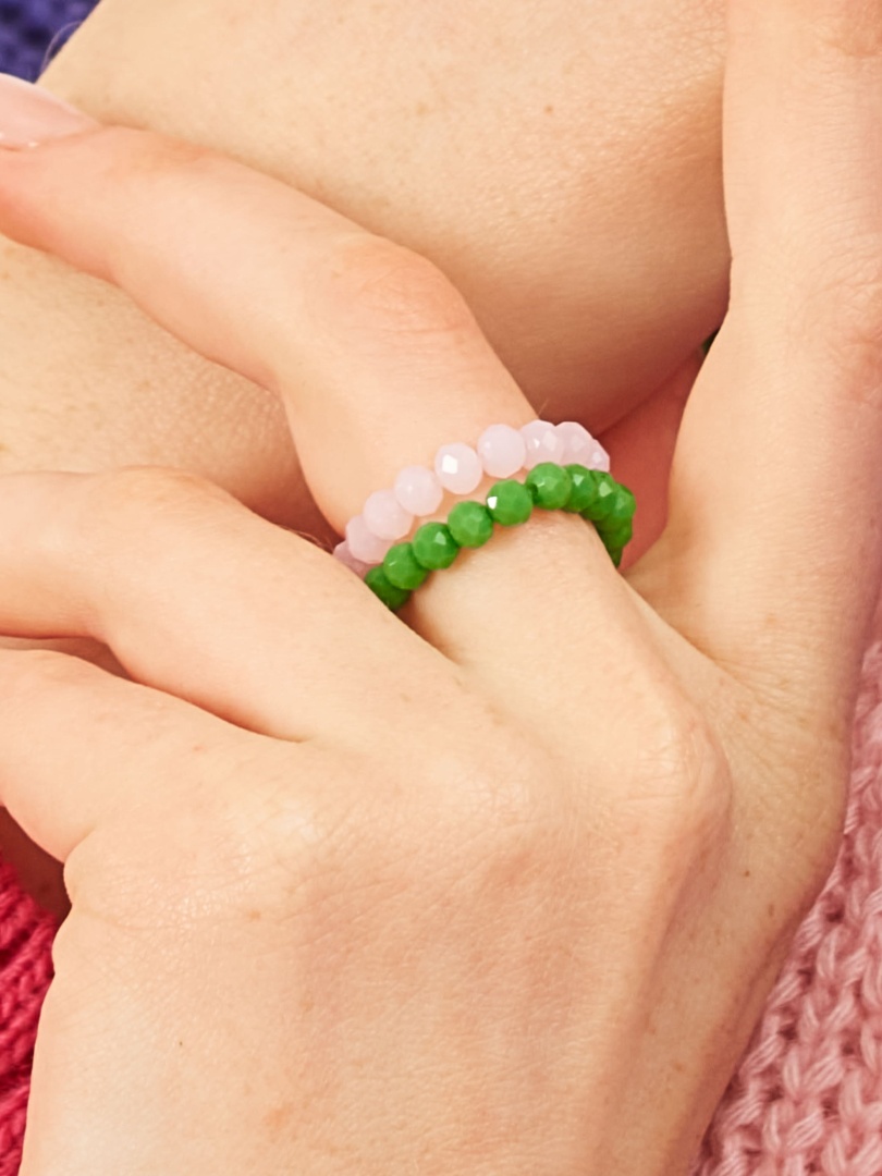 Мягкое кольцо CRYSTAL PINK