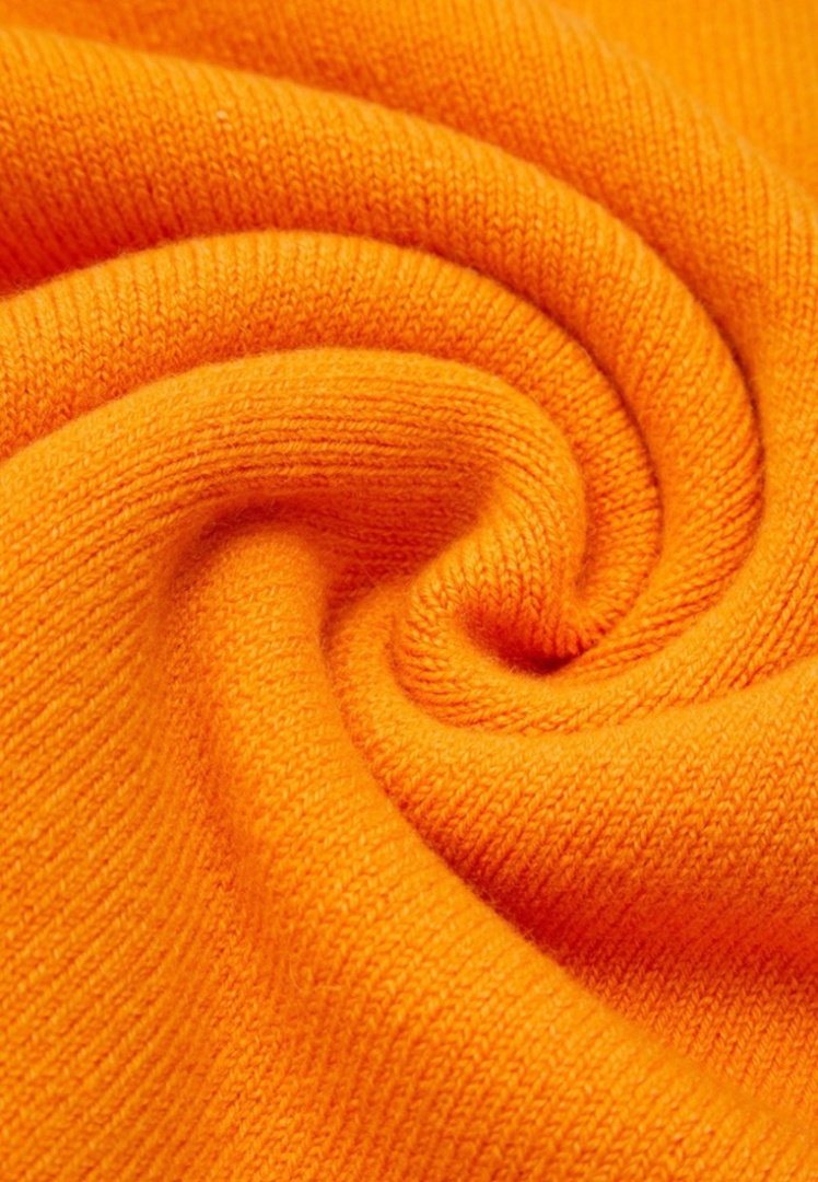 Юбка из кашемира "Сочный Абрикос"