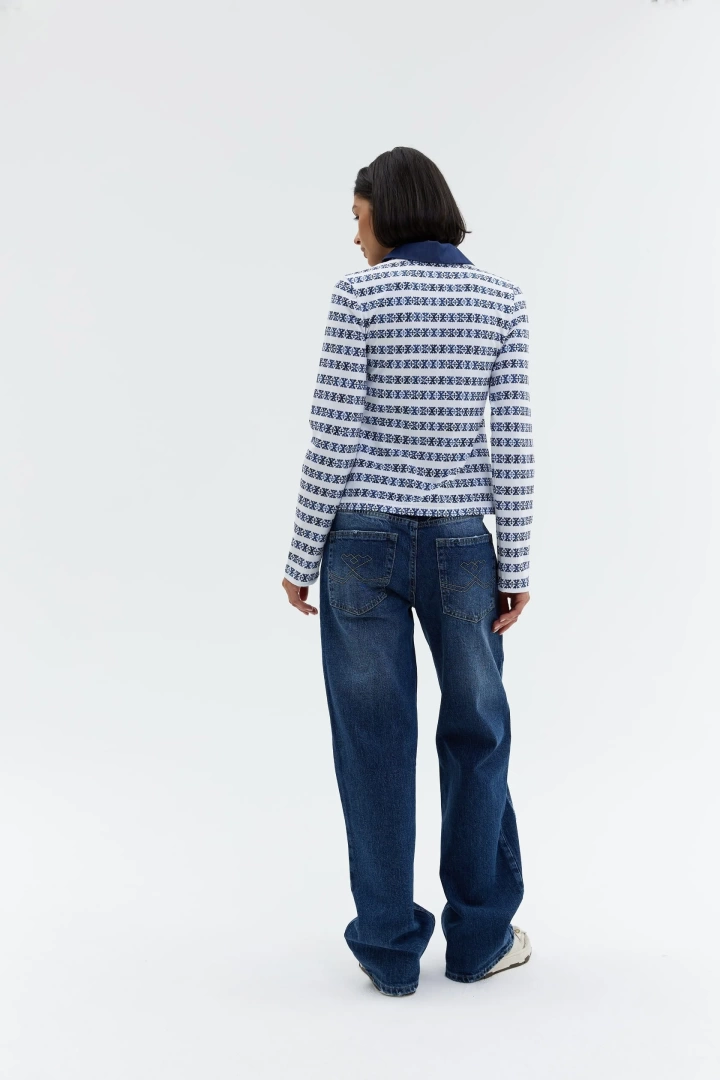 Джинсы 369 Royal Cobalt Grunge