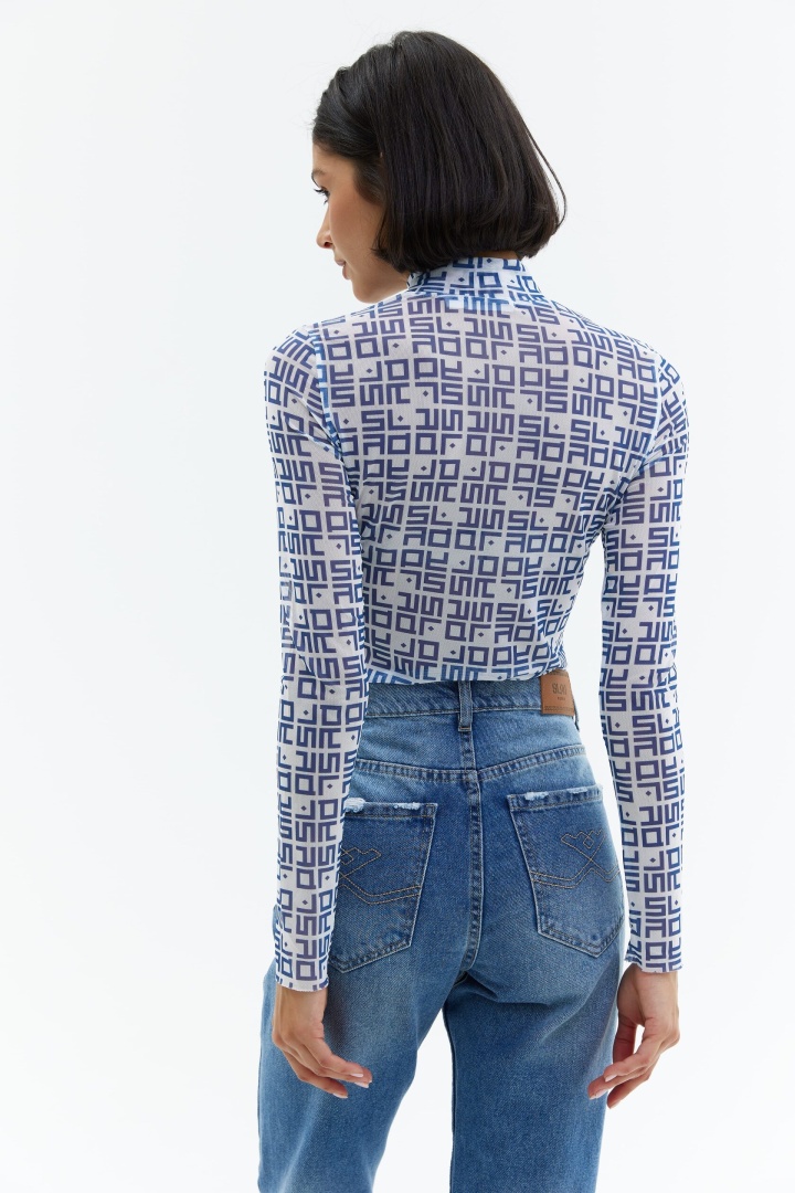 Бадлон Letters White