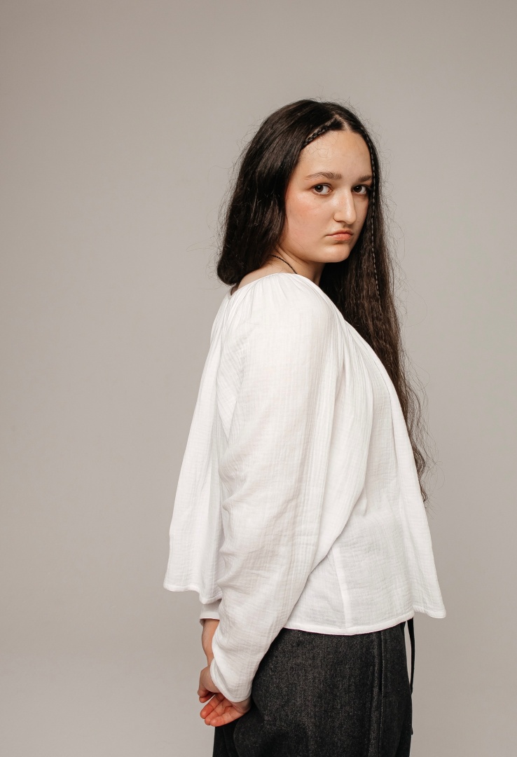 Рубашка муслиновая "Рукава"