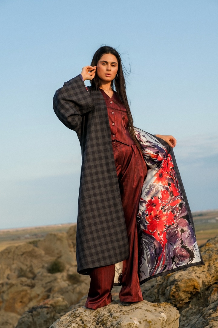 Шлафрок в крое кимоно "Новый Авангард"