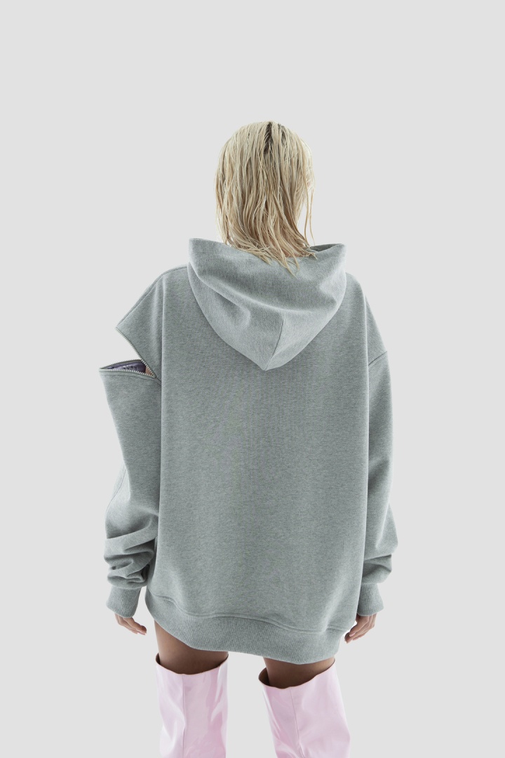 Худи Hoodie Zipper Melange