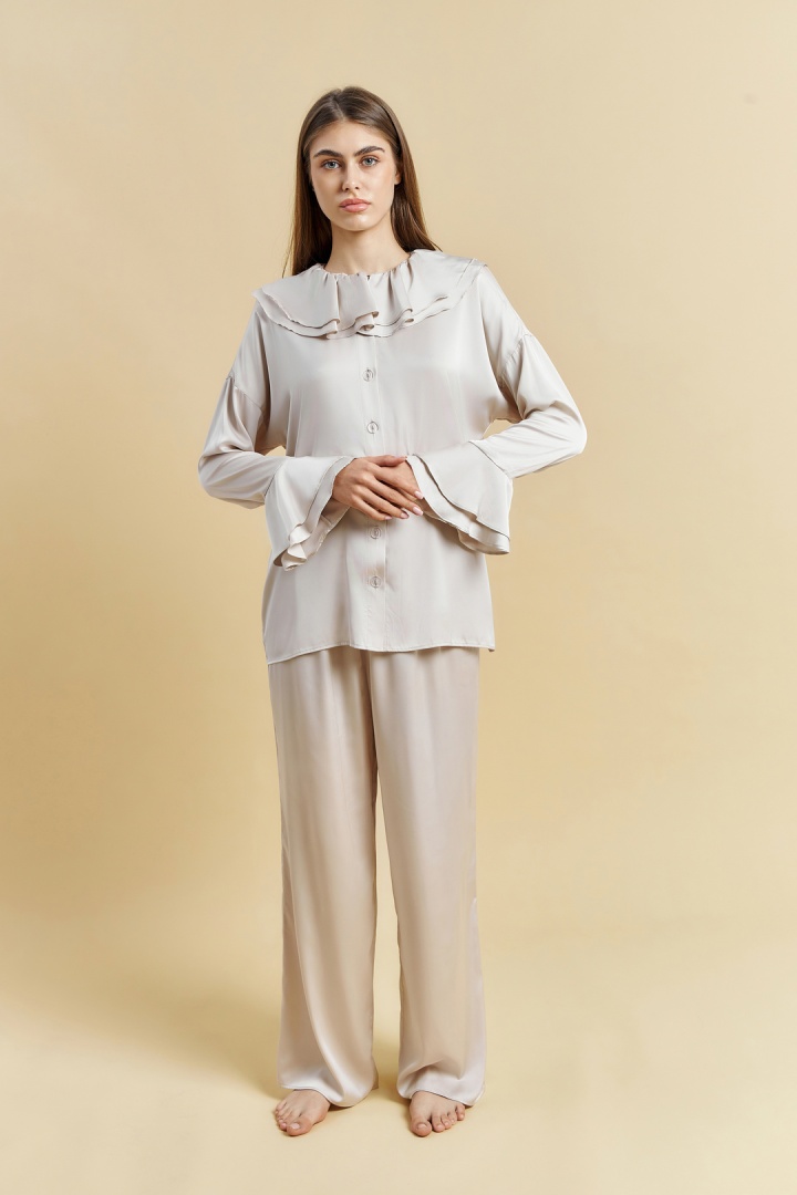 Рубашка из натурального шелка