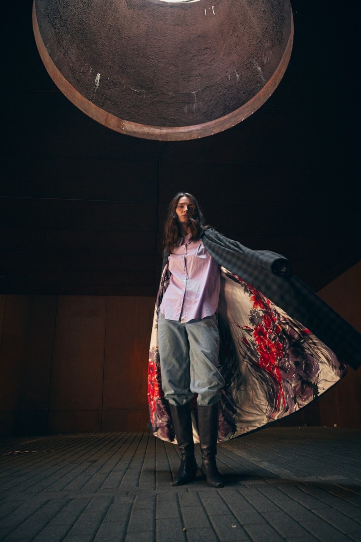 Шлафрок в крое кимоно "Новый Авангард"