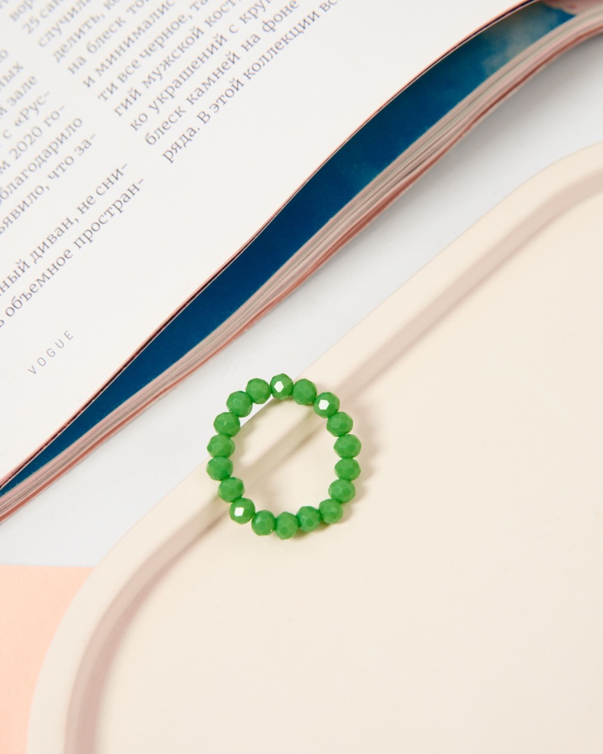 Мягкое кольцо CRYSTAL GRASS