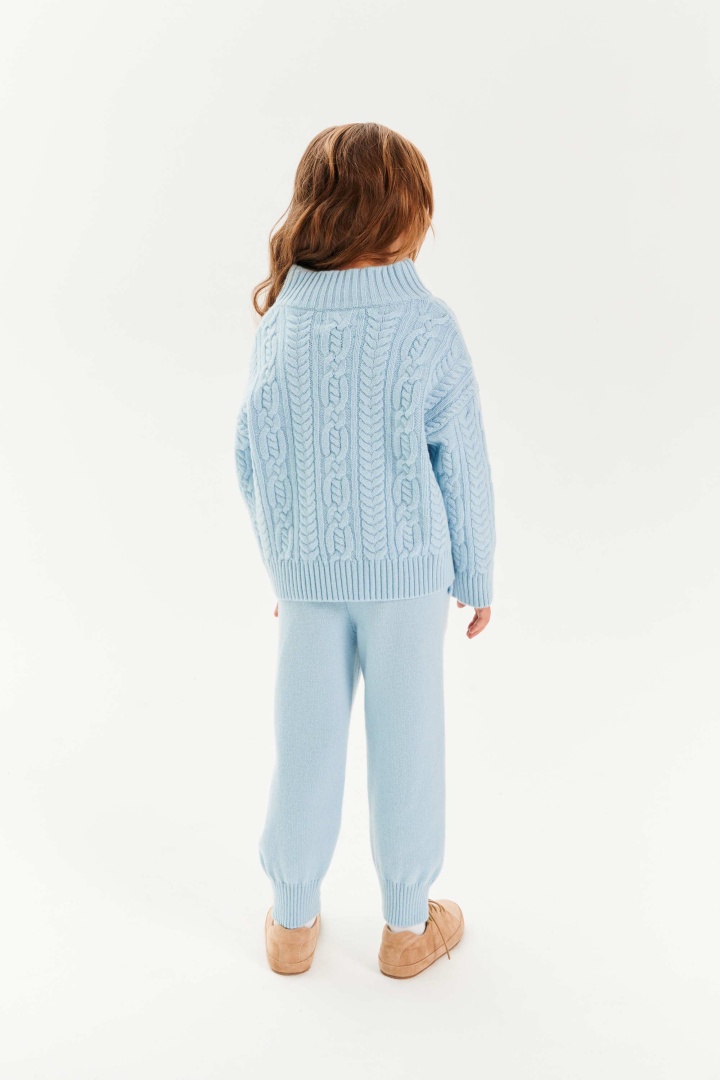 Кардиган из кашемира детский "Шепот Неба" Кардиган из кашемира детский "Шепот Неба"