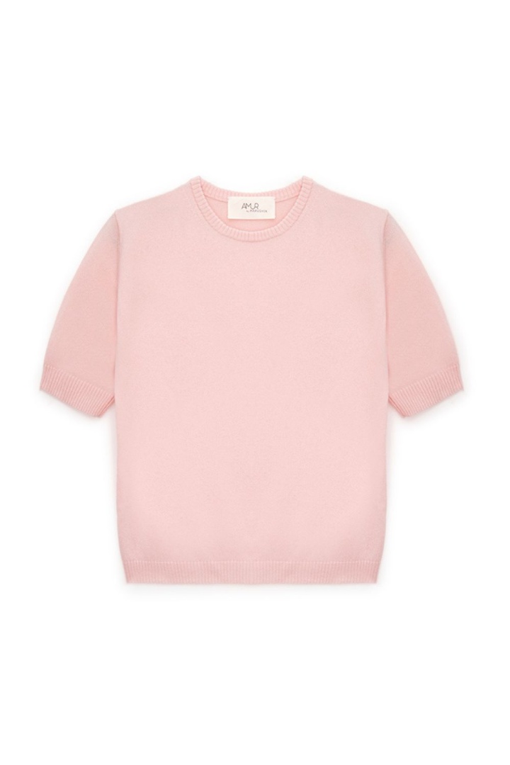 Футболка из кашемира "Легкий Румянец"