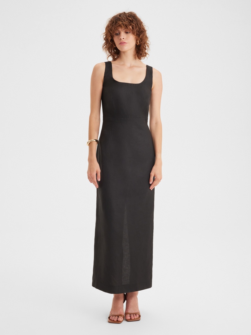 Сарафан Nina из 100% льна Max Mara Сарафан Nina из 100% льна Max Mara