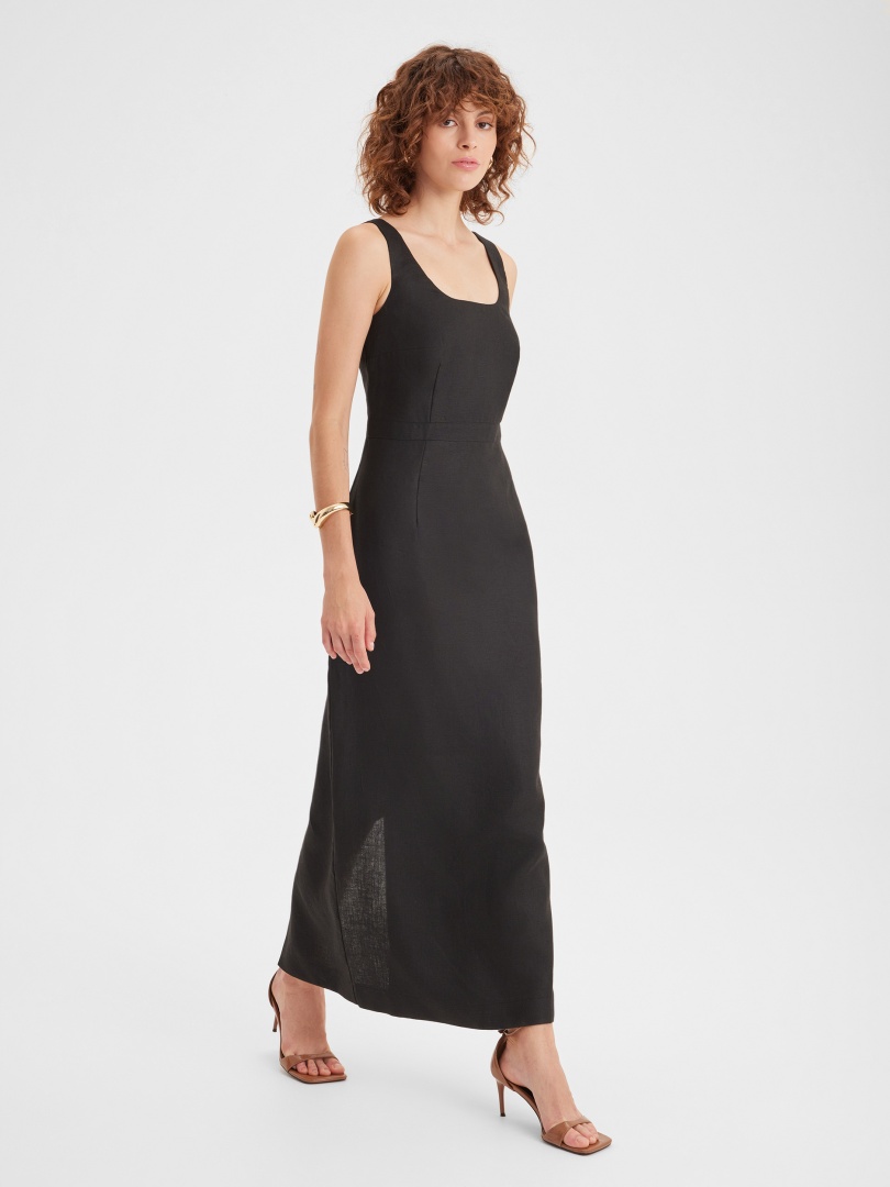 Сарафан Nina из 100% льна Max Mara Сарафан Nina из 100% льна Max Mara