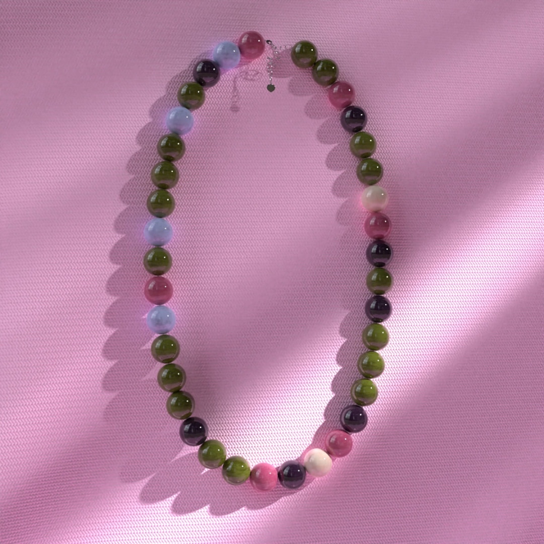 Колье из кварца CRAZY BERRIES