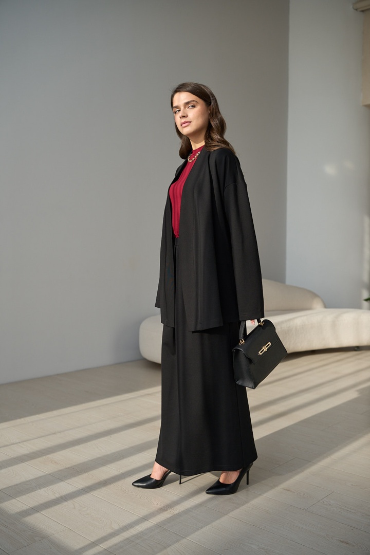 Жакет с поясом