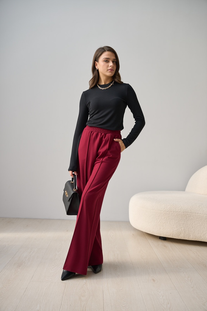 Лонгслив из вискозы