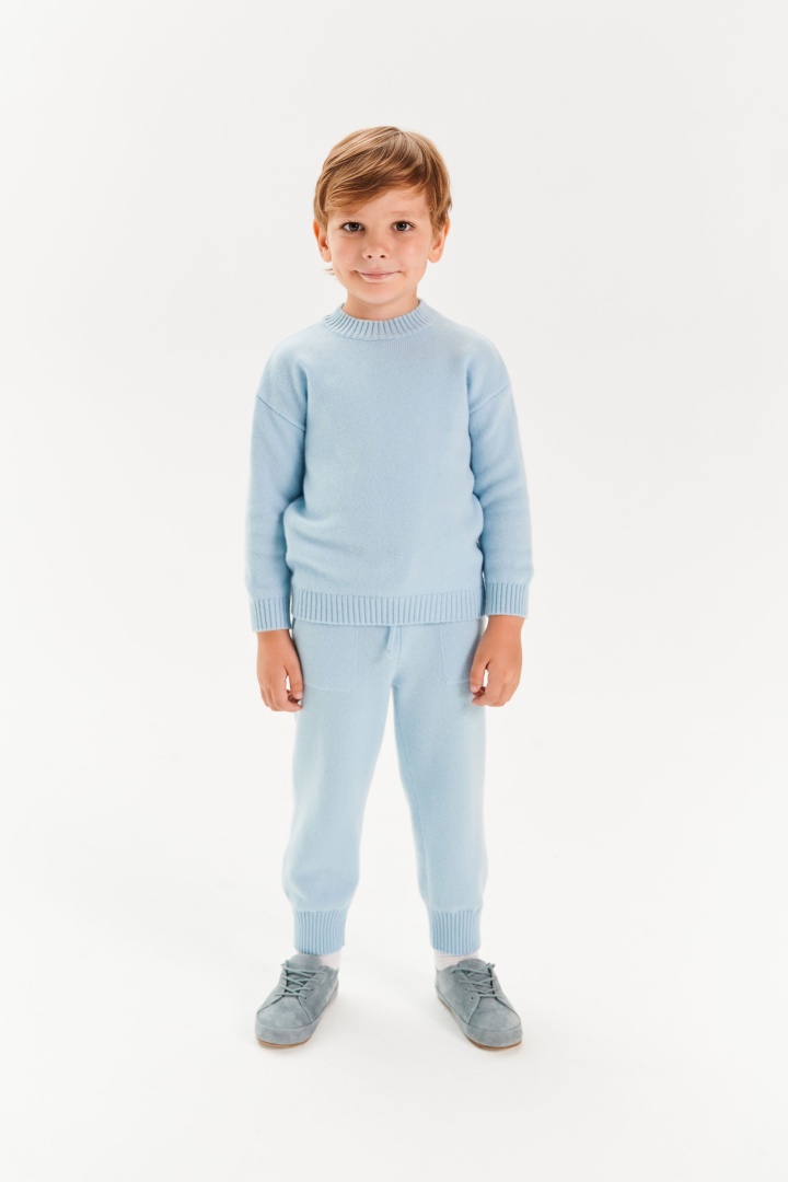 Джоггеры из кашемира детские "Шепот Неба" Джоггеры из кашемира детские "Шепот Неба"