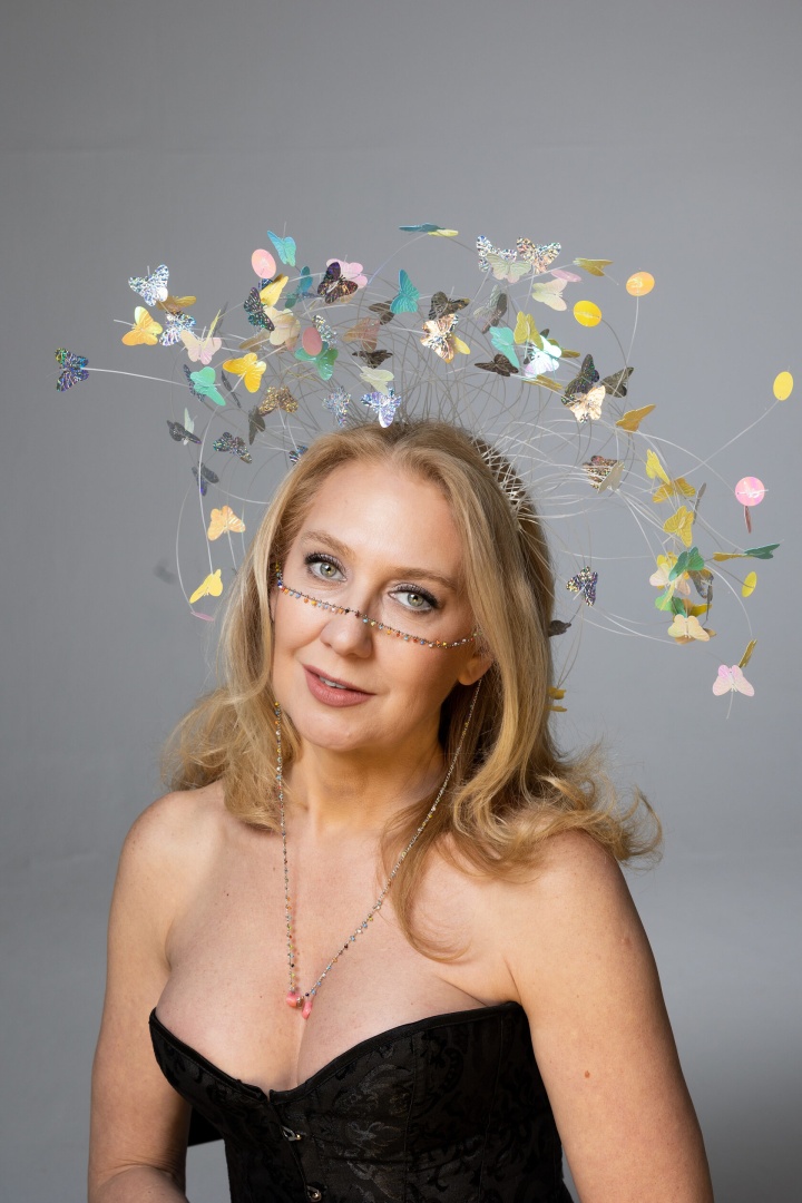 Миты - цепочки для лица цветные