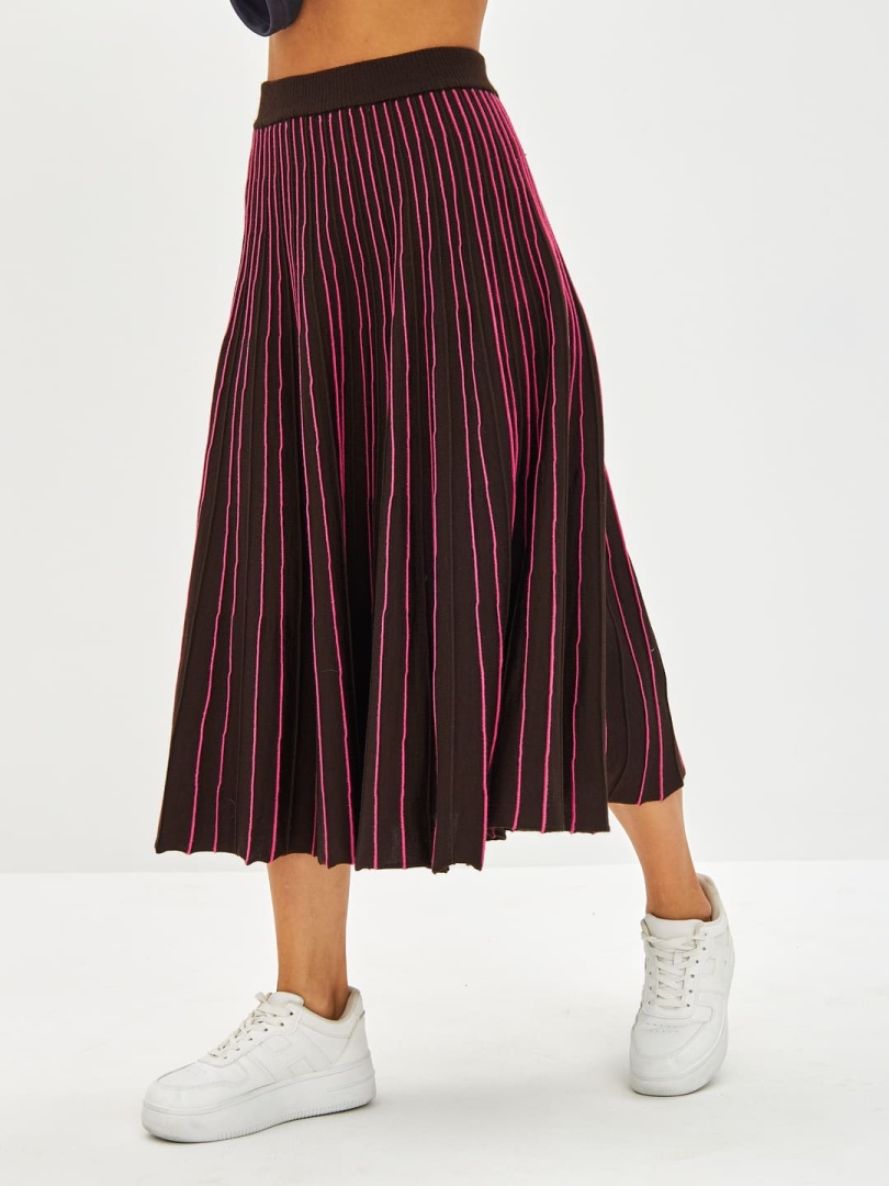 Юбка трикотажная с Сhoco Pink