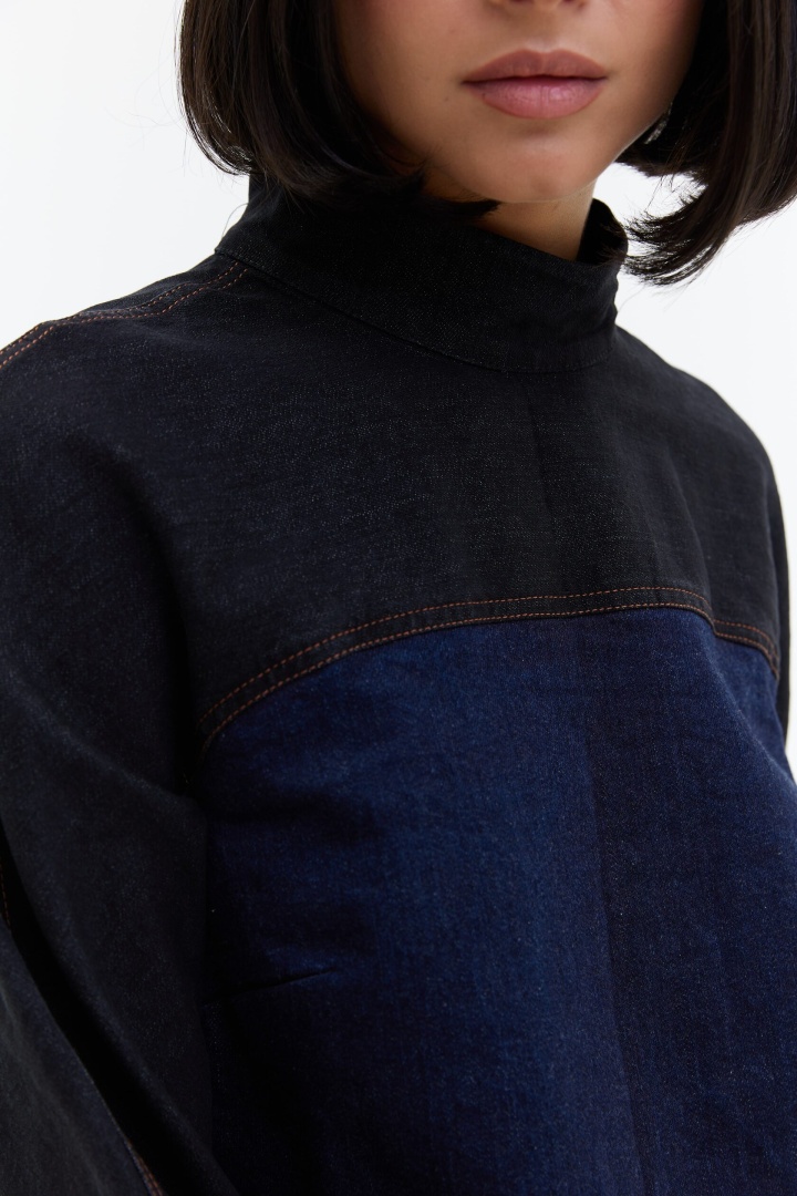 Рубашка Denim INDIGO/BLACK