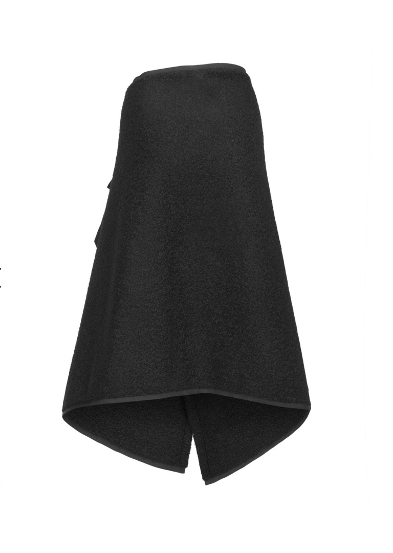 Юбка на запах из шерсти