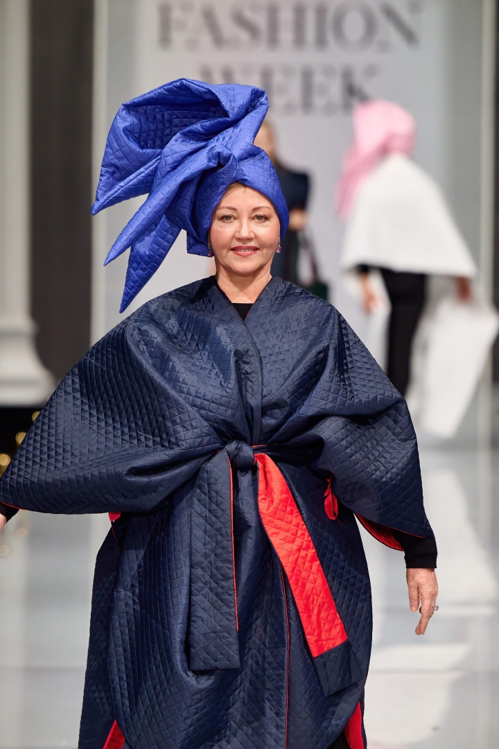 Накидка-пальто двусторонняя