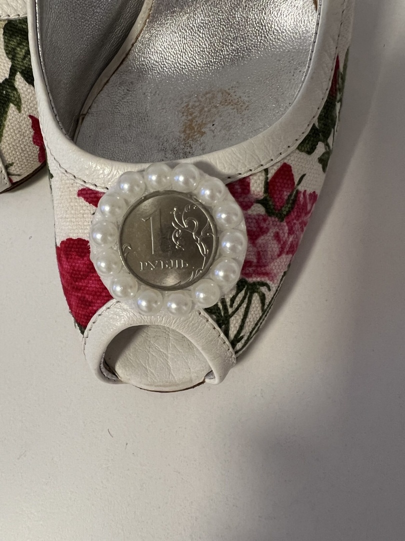 Украшения для обуви "Денежные"