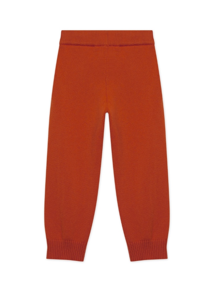 Джоггеры из кашемира детские "Терракотовый Закат" Джоггеры из кашемира детские "Терракотовый Закат"