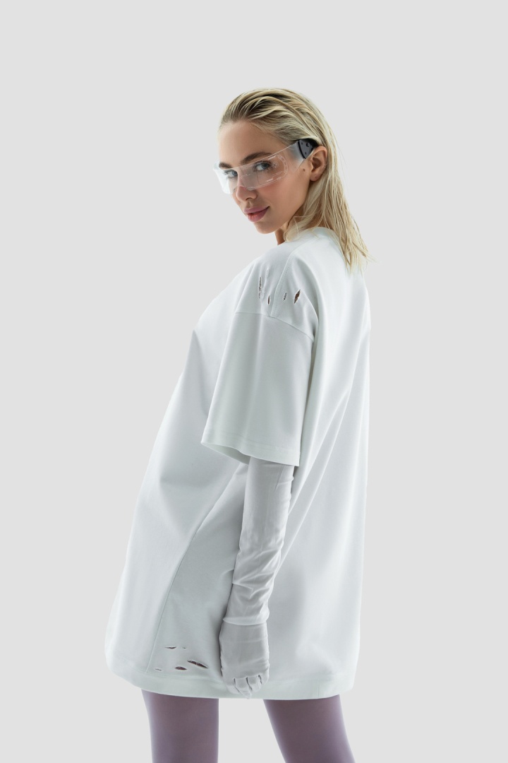 Футболка-платье Maxi T-shirt  White