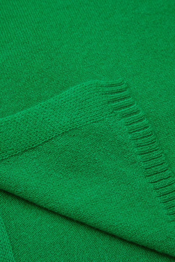 Палантин из кашемира "Майская Зелень"