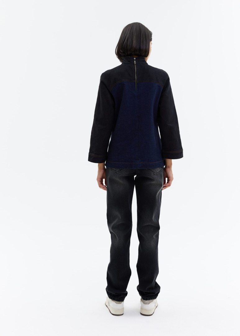 Рубашка Denim INDIGO/BLACK