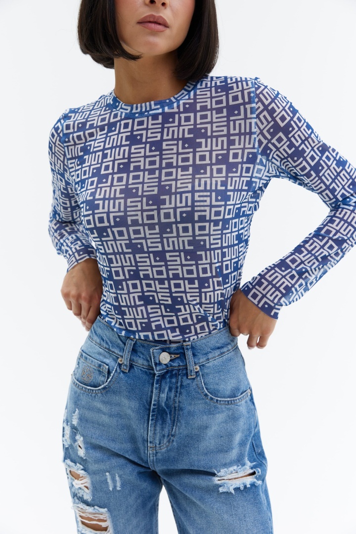 Джинсы 224 Sky Marble Premium Grunge