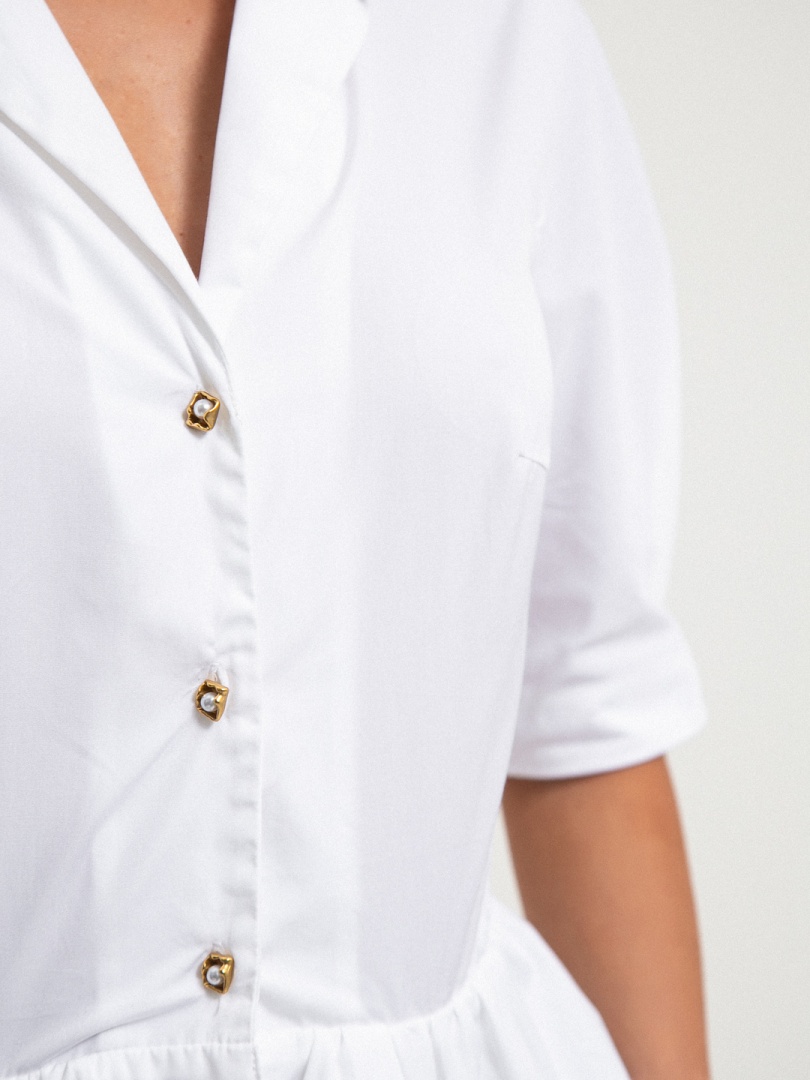 Блуза с баской