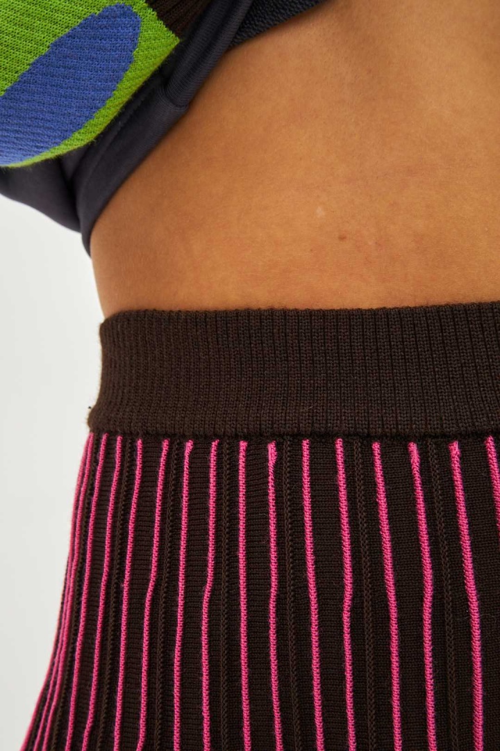 Юбка трикотажная с Сhoco Pink