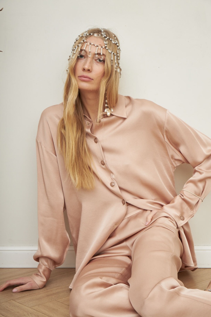 Костюм пижамный цвета "Теплый песок"