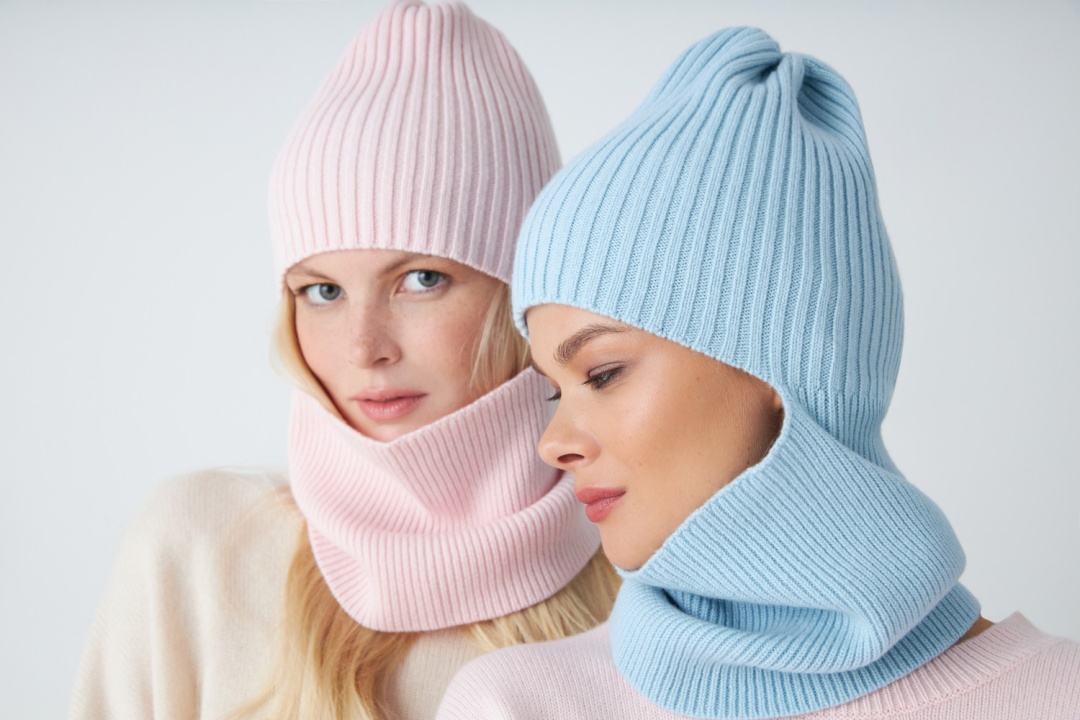 Балаклава из кашемира "Шепот Неба" Балаклава из кашемира "Шепот Неба"