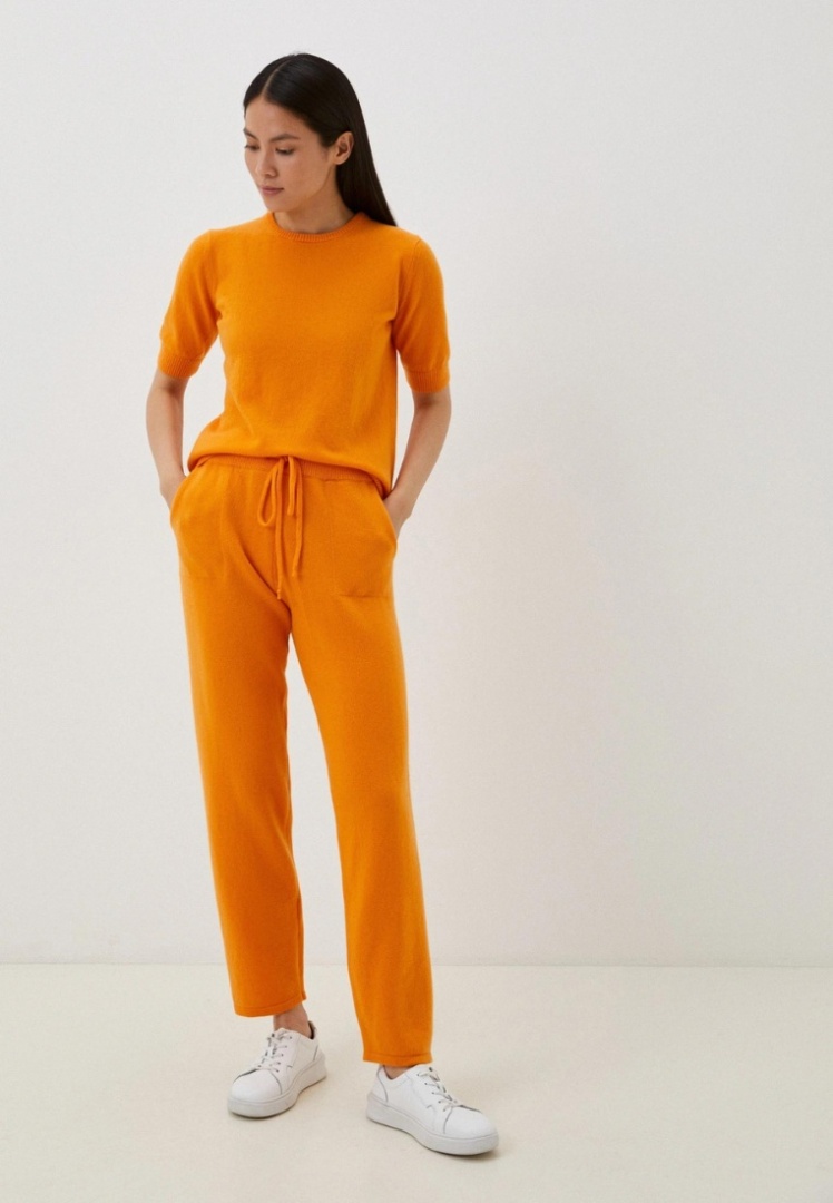 Футболка из кашемира "Сочный Абрикос"